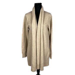 Mark & Grahm Knit Lambswool Open Front Cardigan Sweater - Women’s S